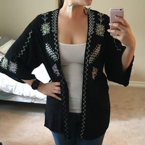 Embroidered Kimono